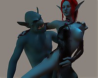 3D babes, caught by ugly monsters and do everything the ugly mutants, aliens, zombies and demons want